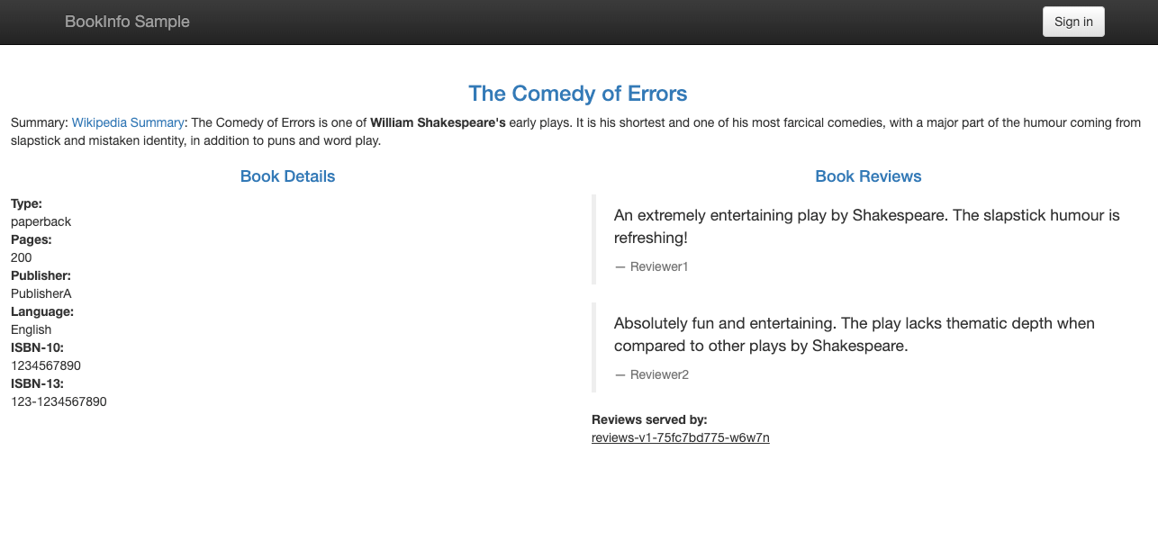 Simple Bookstore App